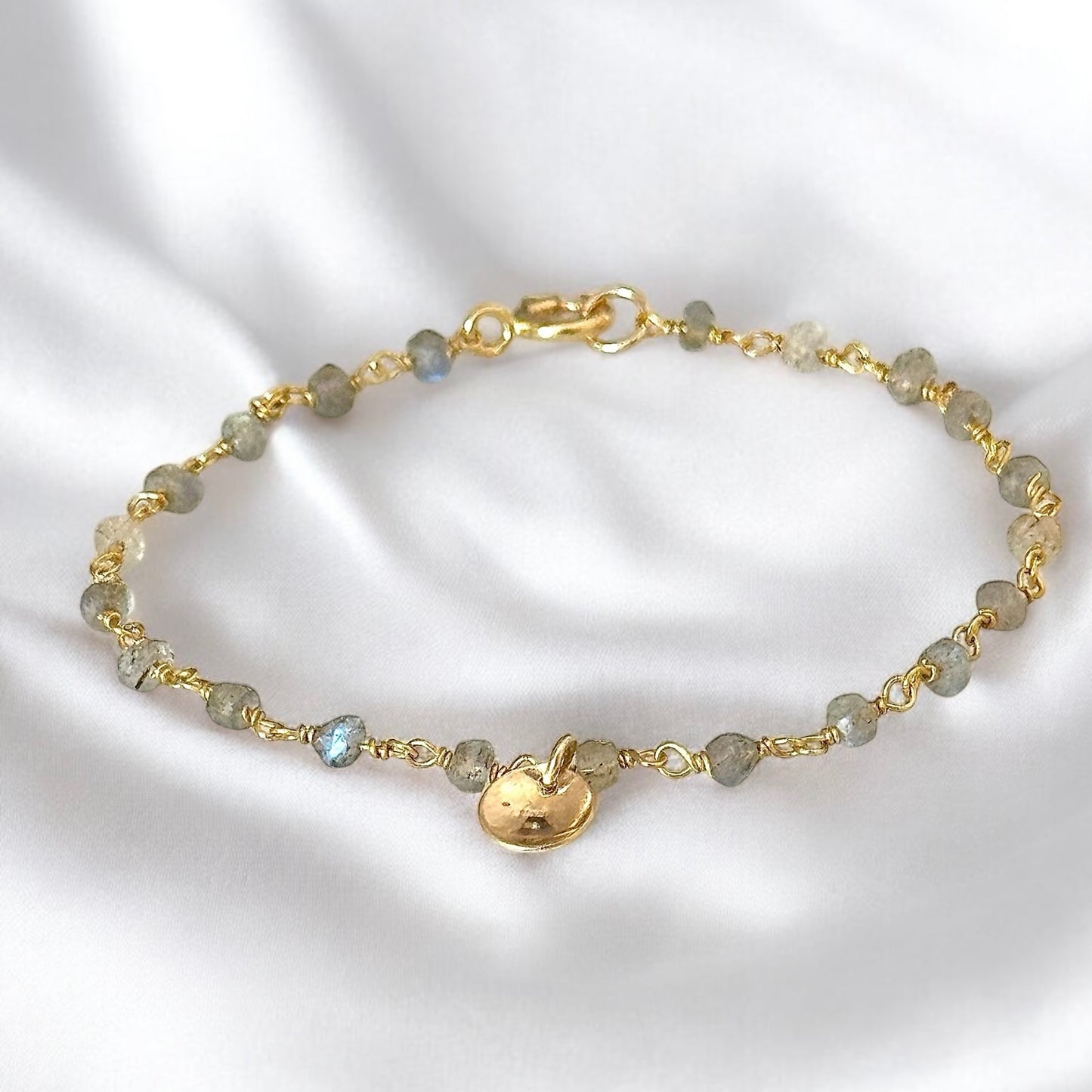 TARA Bracelet | Natural Gemstones and Gold Filled - Labradorite AVA Jewelry Designs