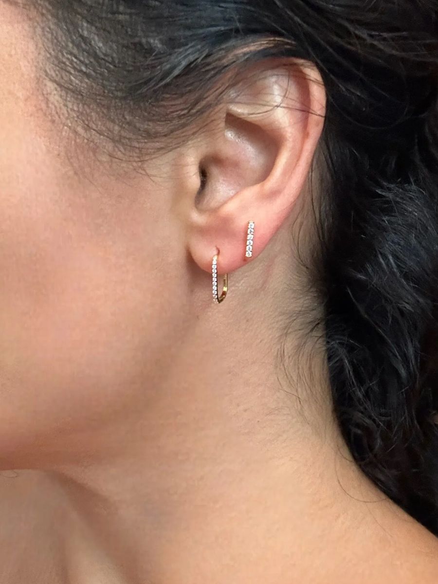 HESTIA | Stud - Goddess of Hearth and Home - Sterling silver AVA Jewelry Designs