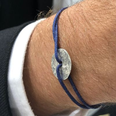 URBAN IMPRINTS Sterling Silver Cord Bracelets | NYC & Phoenix USA | Genève, Suisse - Sea Green / Central Park Starwberry Fields NY AVA Jewelry Designs