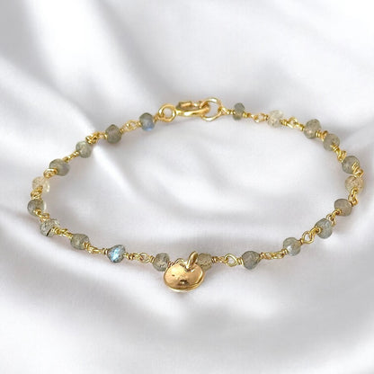 TARA Bracelet | Natural Gemstones and Gold Filled - Labradorite AVA Jewelry Designs