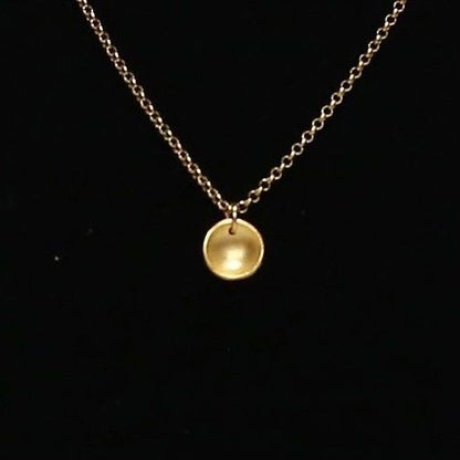 VENUS | Necklace - The Bowl of Integrity, Generosity and Femininity - 18k Gold plated Sterling Silver AVA Jewelry Designs
